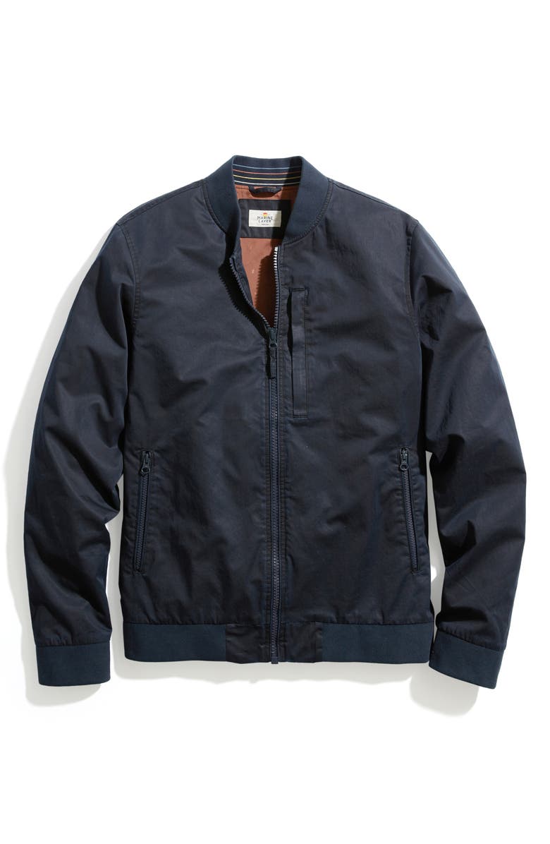 Marine Layer Casual Bomber Jacket, Main, color,