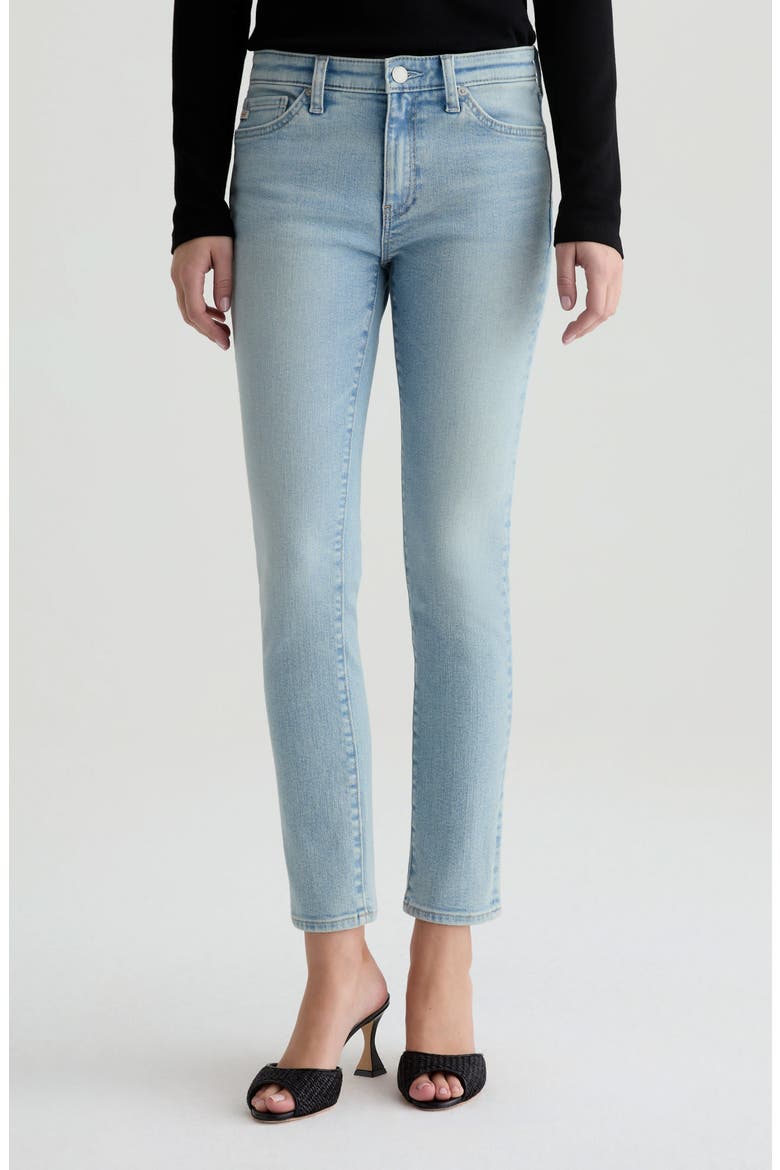 Prima Low Rise Ankle Cigarette Jeans, Main, color, 24 YEARS INTENTION