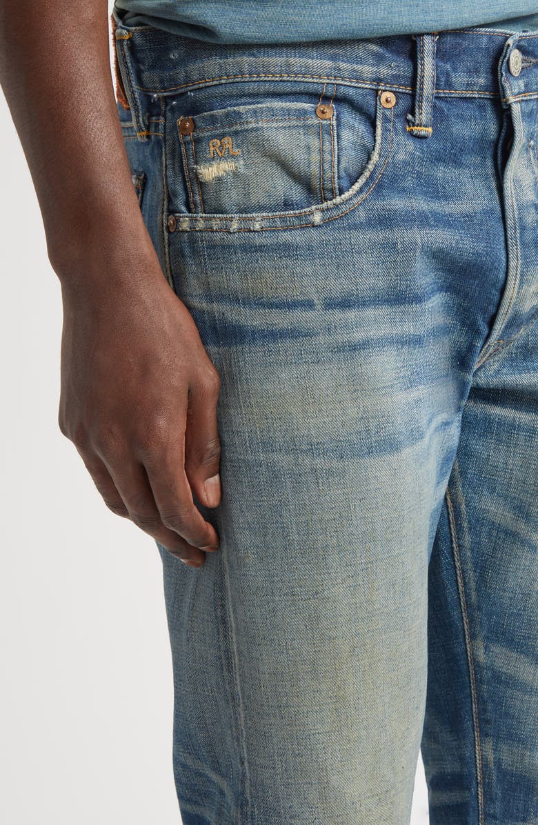 Double RL RRL Slim Fit Jeans, Alternate, color,