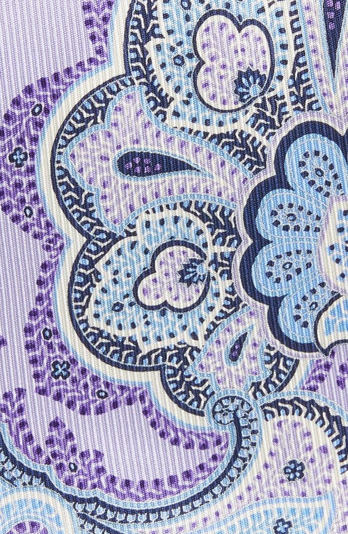 Nordstrom Paisley Silk Tie In Purple
