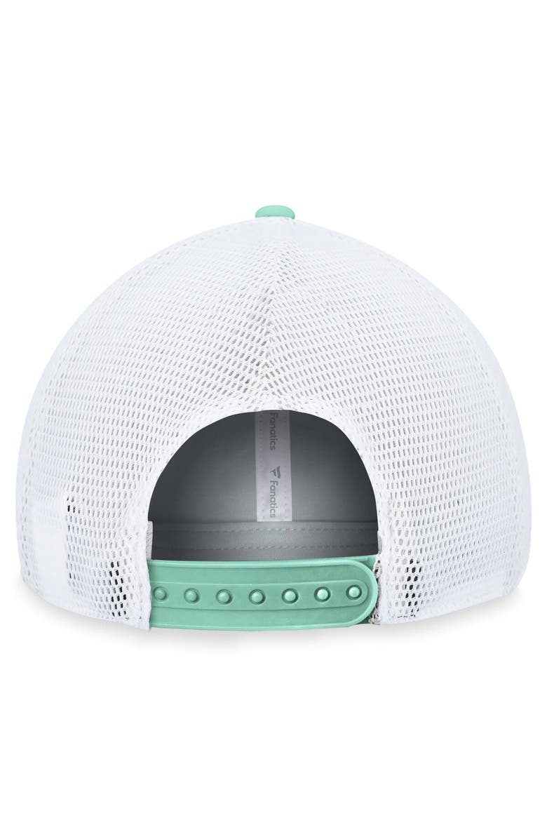 FANATICS Men's Fanatics Branded Deep Sea Blue/White Seattle Kraken Fundamental Adjustable Hat, Alternate, color, Navy