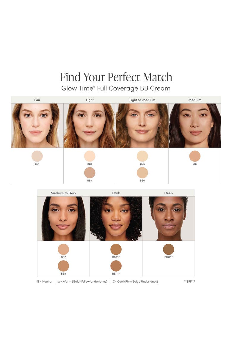 jane iredale Glow Time Full Coverage Mineral BB Cream Broad Spectrum SPF 25, Alternate, color,
