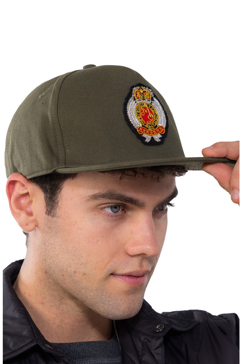 Twill Baseball Cap - Members Only Crest, Alternate, color, Olive