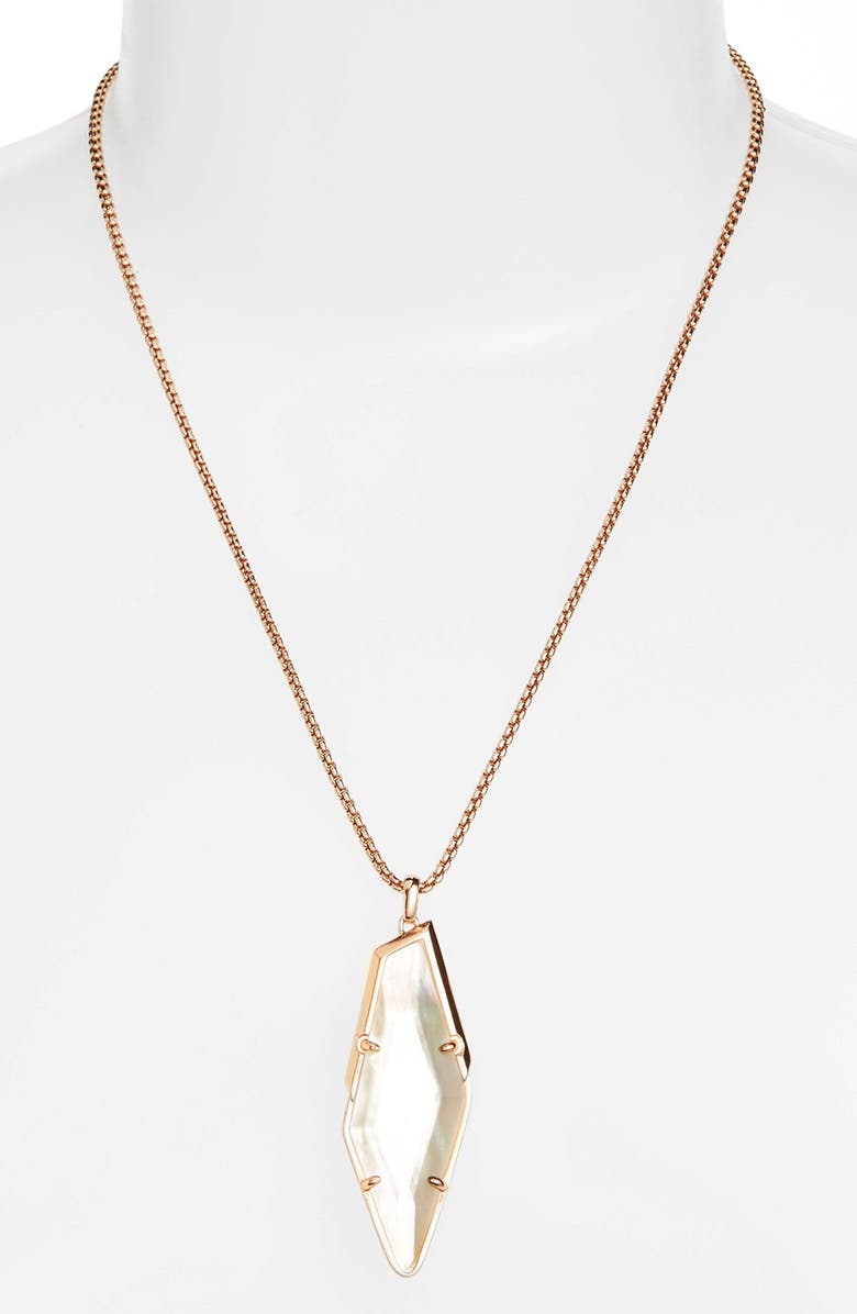Kendra Scott 'Beatrice' Pendant Necklace, Alternate, color,