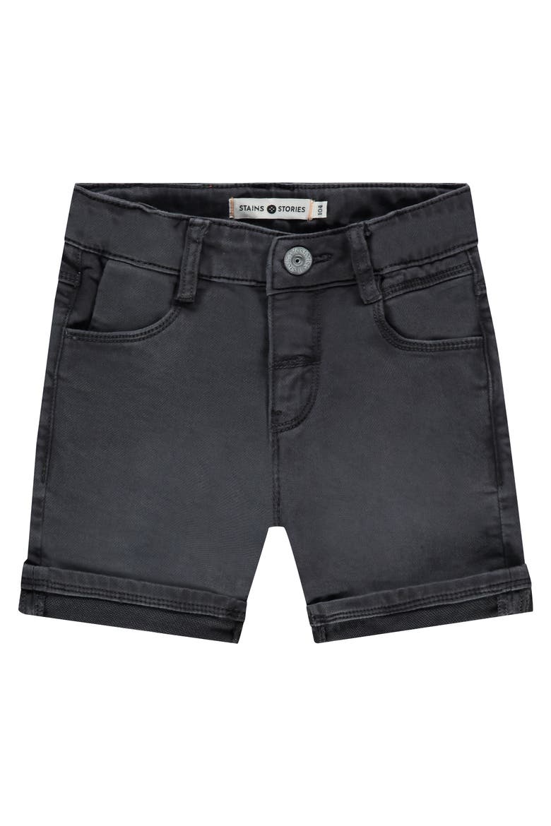 Classic Jean Shorts, Main, color, Dark Grey