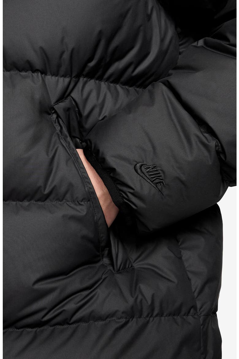 Club Therma-FIT Parka, Alternate, color, BLACK/ BLACK