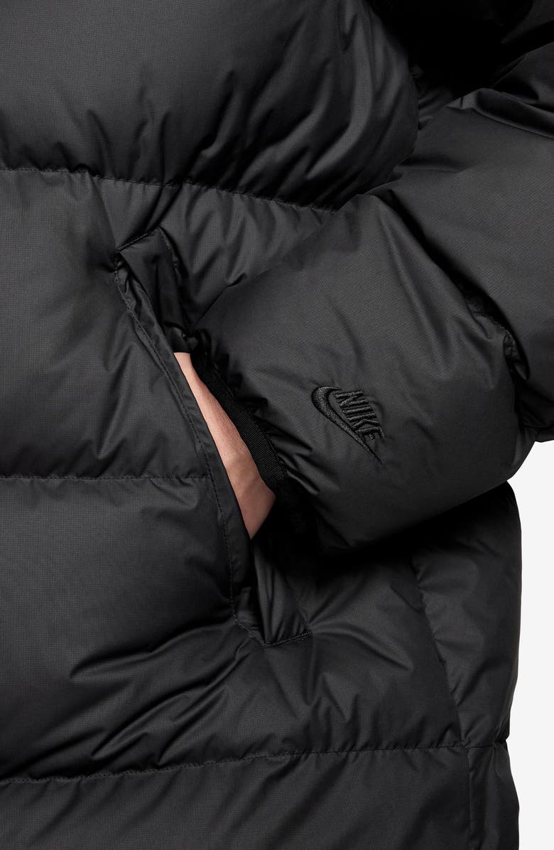 Nike Club Therma-FIT Parka, Alternate, color, Black/ Black