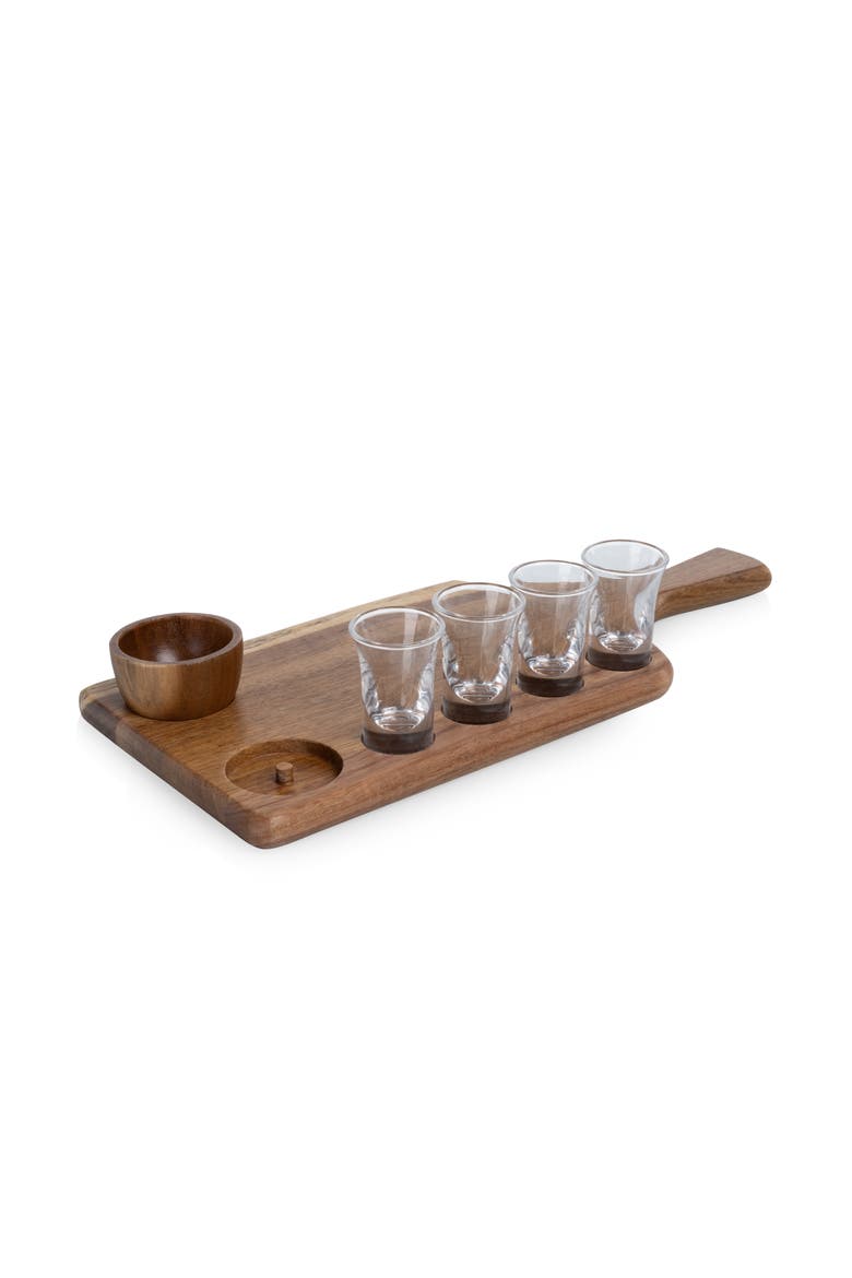 Tahona Tequila Serving Tray, Alternate, color, Acacia Wood