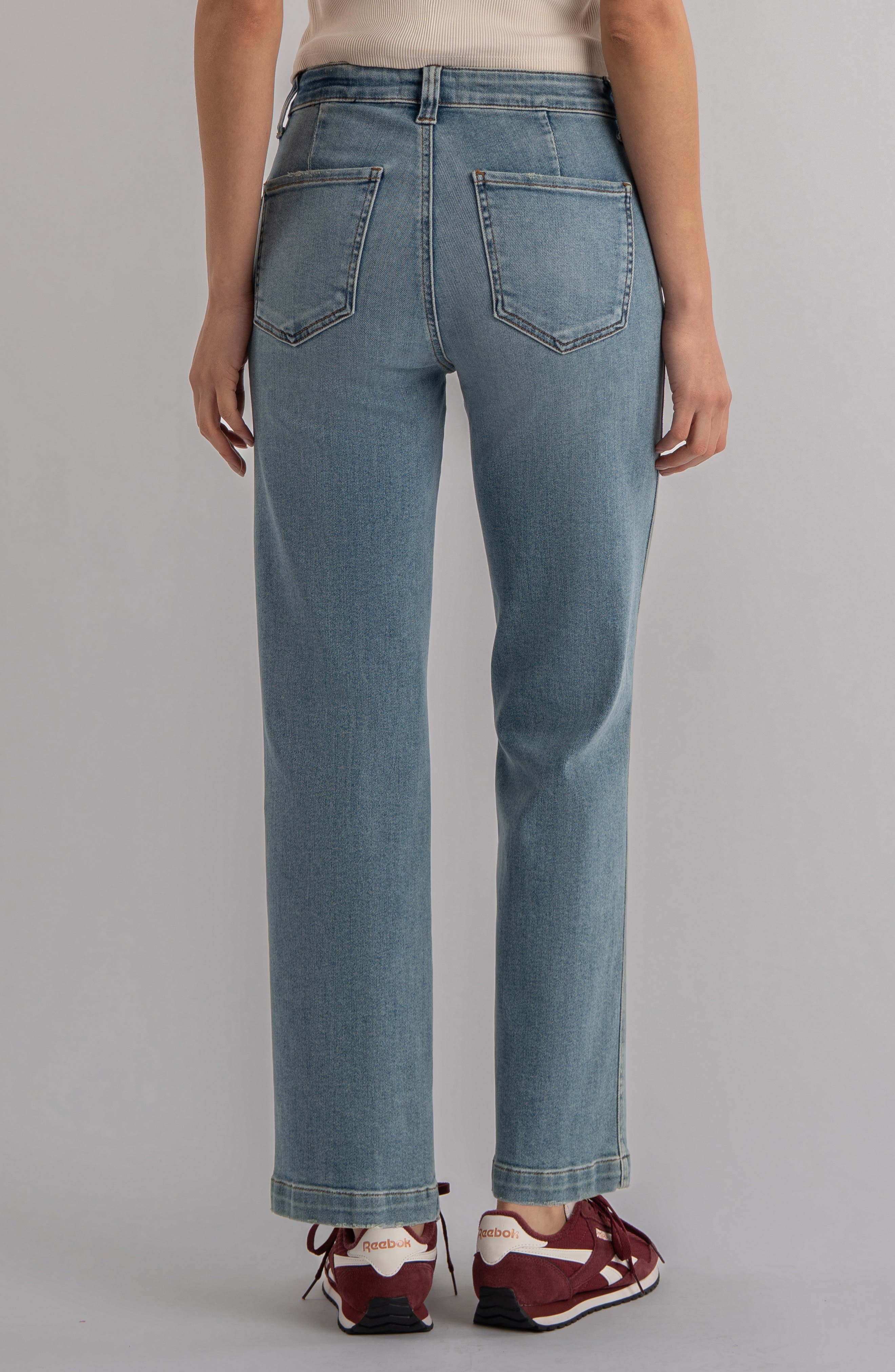 Pattie High Waist Straight Leg Jeans - image 2