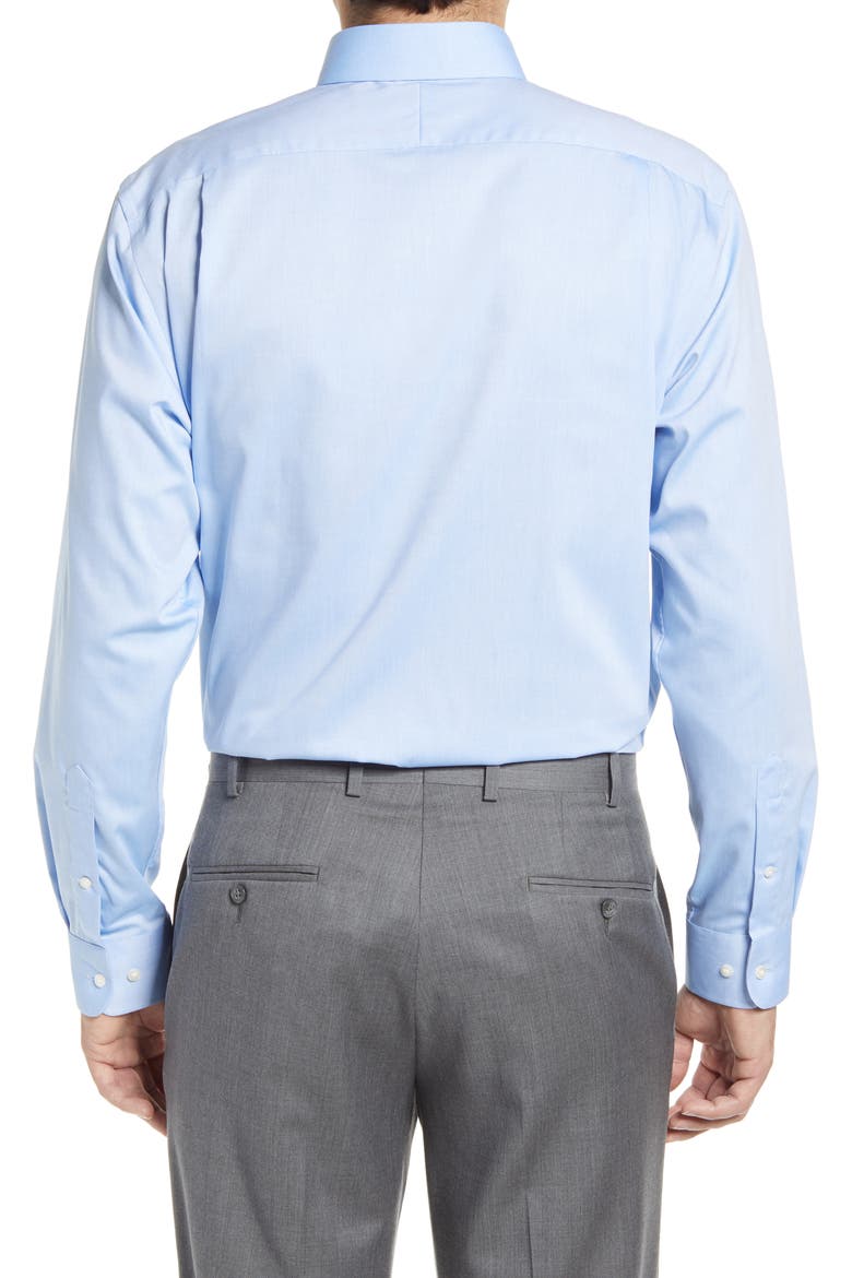 3-Pack Traditional Fit Non-Iron Dress Shirts, Alternate, color, BLUE AZURITE
