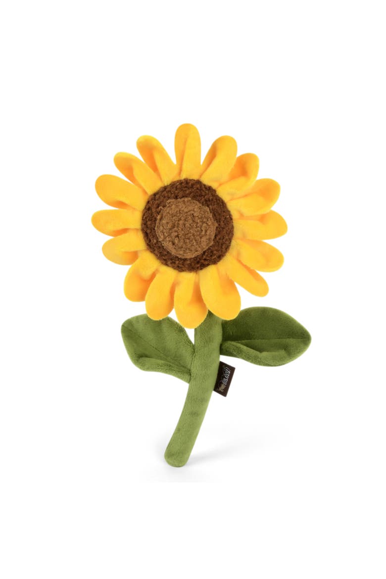Blooming Buddies Sassy Sunflower Plush Dog Toy, Alternate, color, Multicolored