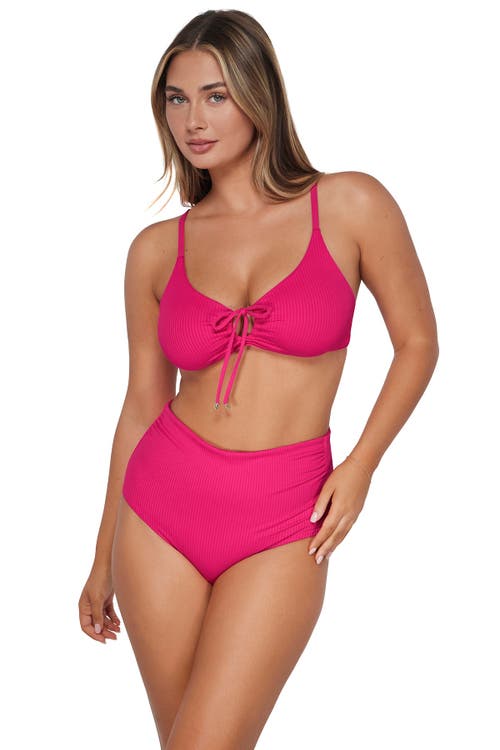 SUNSETS SUNSETS CAPRI HIGH WAIST BIKINI SWIM BOTTOMS 
