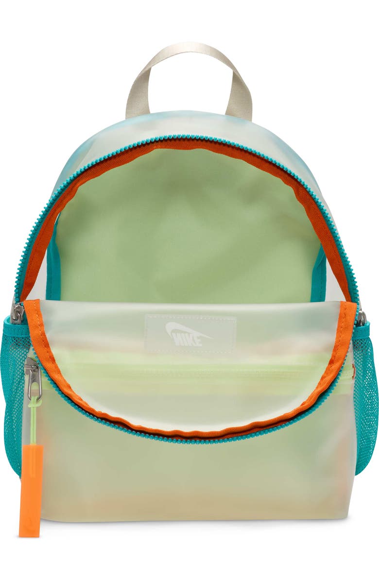 Nike Kids' Translucent Mini Backpack, Alternate, color, Clear/ Light Bone/ White