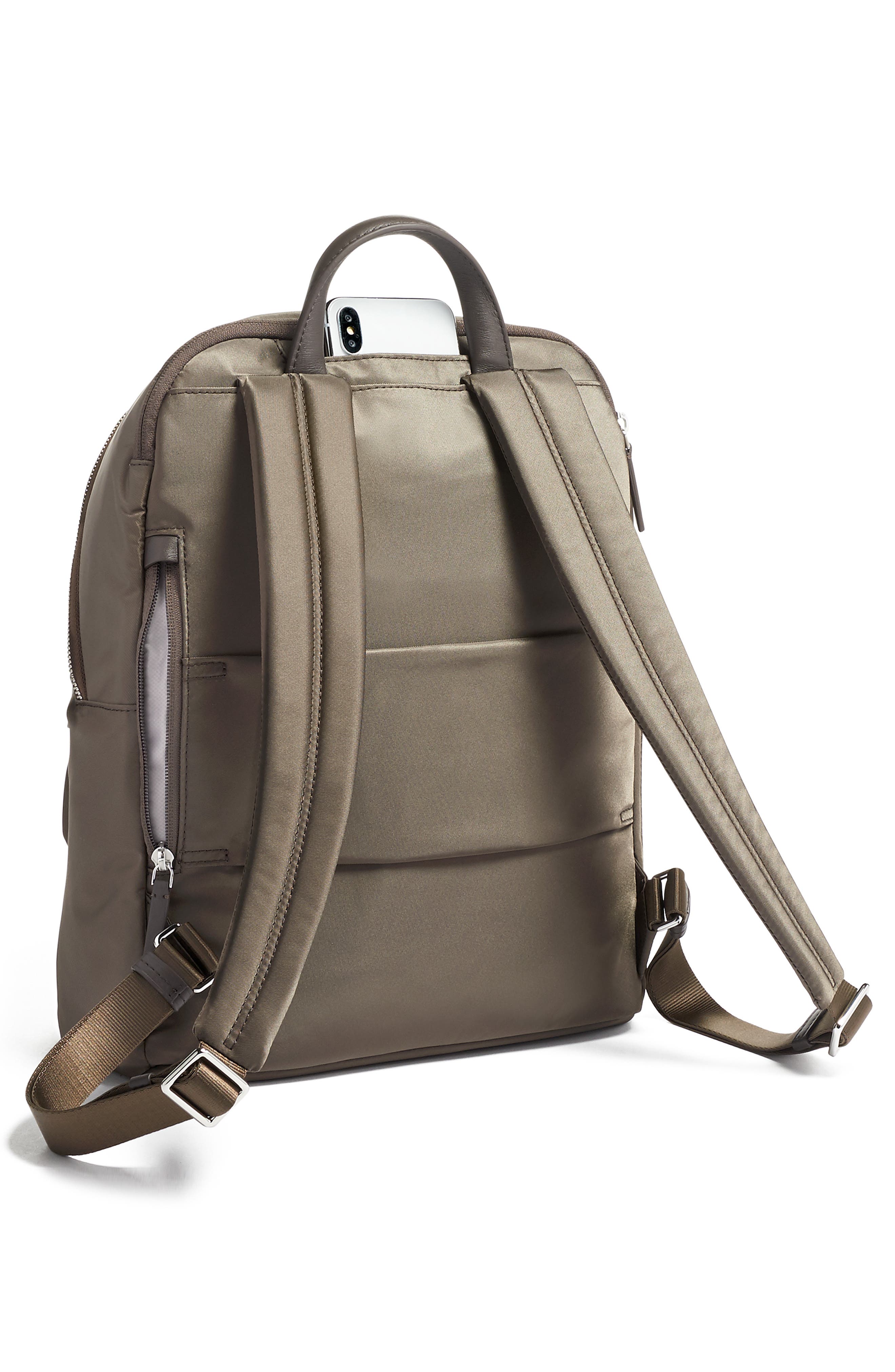 Voyageur Hilden Backpack, Alternate, color, MINK/ SILVER