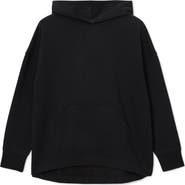 AllSaints Craneo Etienne Snakeprint Detail Cotton Blend Hoodie