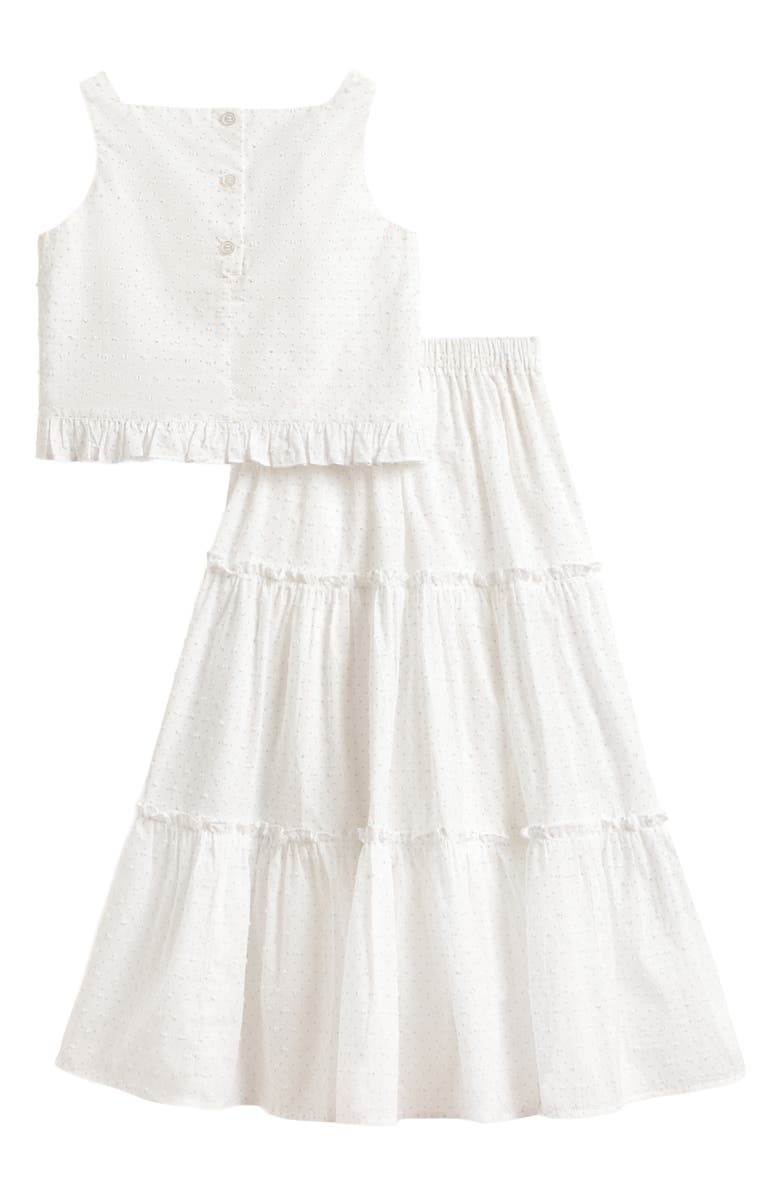 Pippa & Julie Kids' Polka Dot Tank & Maxi Skirt Set, Alternate, color,