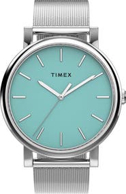 Timex® OG 38mm Stainless Steel Bracelet Watch