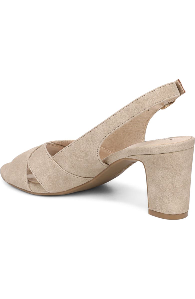LifeStride Freesia Slingback Sandal, Alternate, color, Dark Taupe
