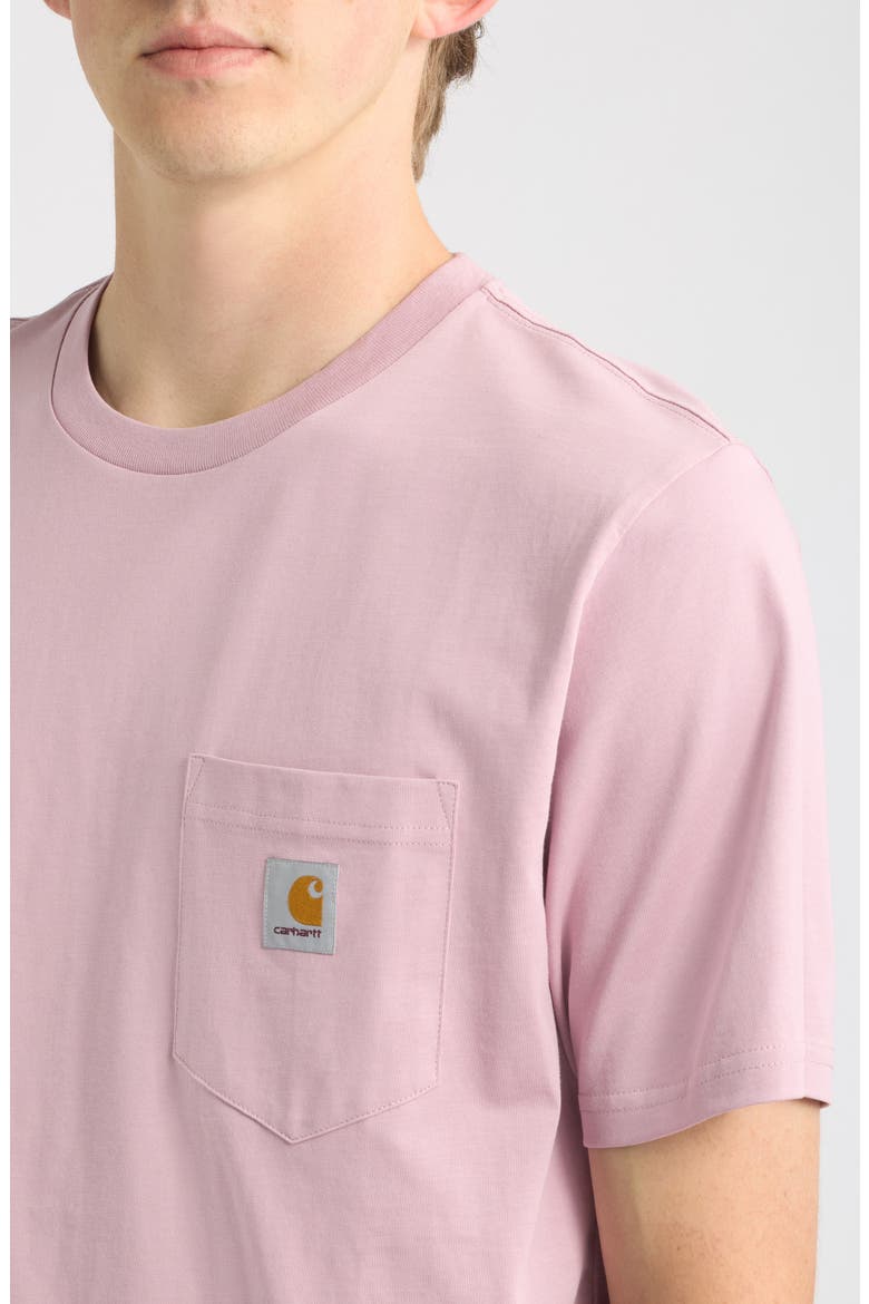 Logo Pocket T-Shirt, Alternate, color, HORTENSIA