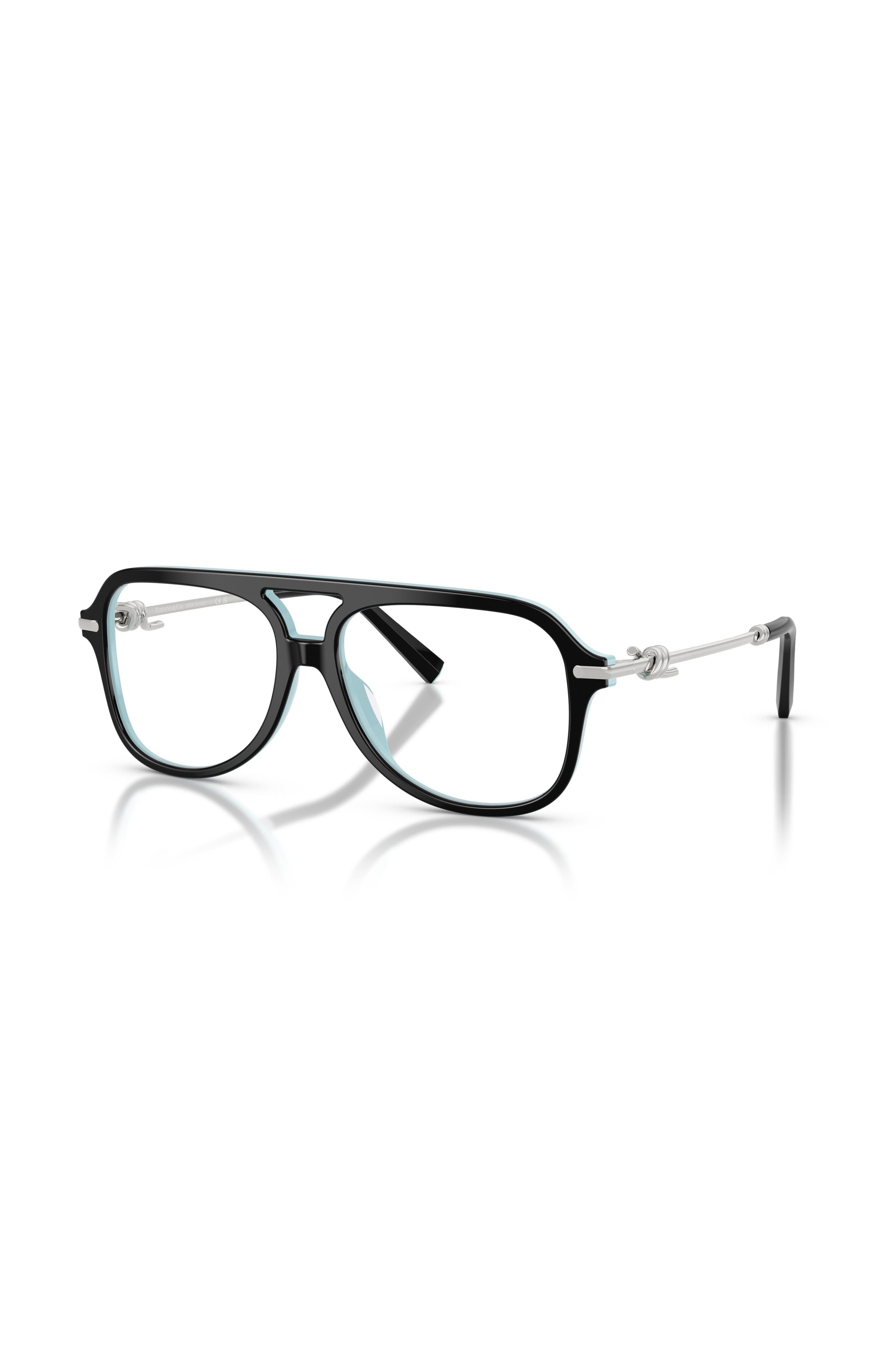 Tiffany & Co . 54mm Pilot Optical Glasses In Brown