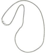 SAMUEL B. Oxidized Popcorn Chain Necklace