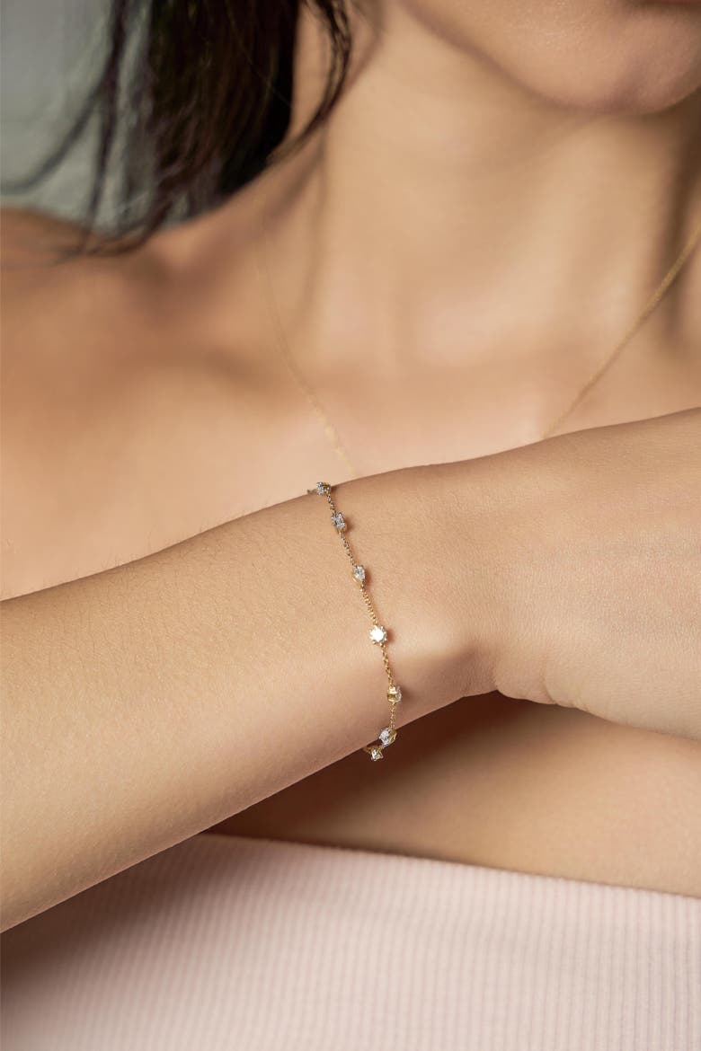 Sigil 14K Gold Lab Grown Diamond Bracelet - 1 Ct, Alternate, color, 14K Yellow Gold
