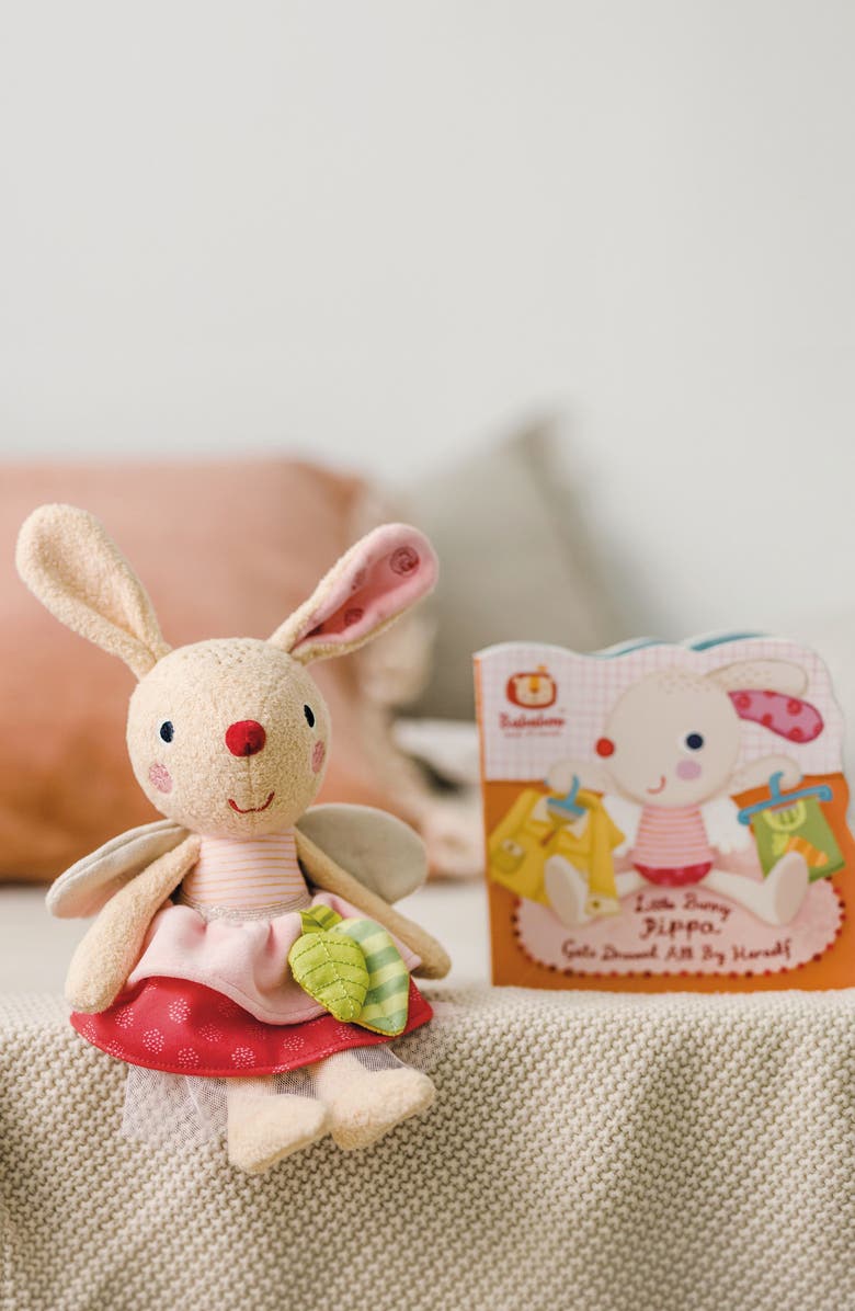 Bababoo and friends<sup>®</sup> Pippa Bunny Character Book & Plush Set, Alternate, color, Multi / Red
