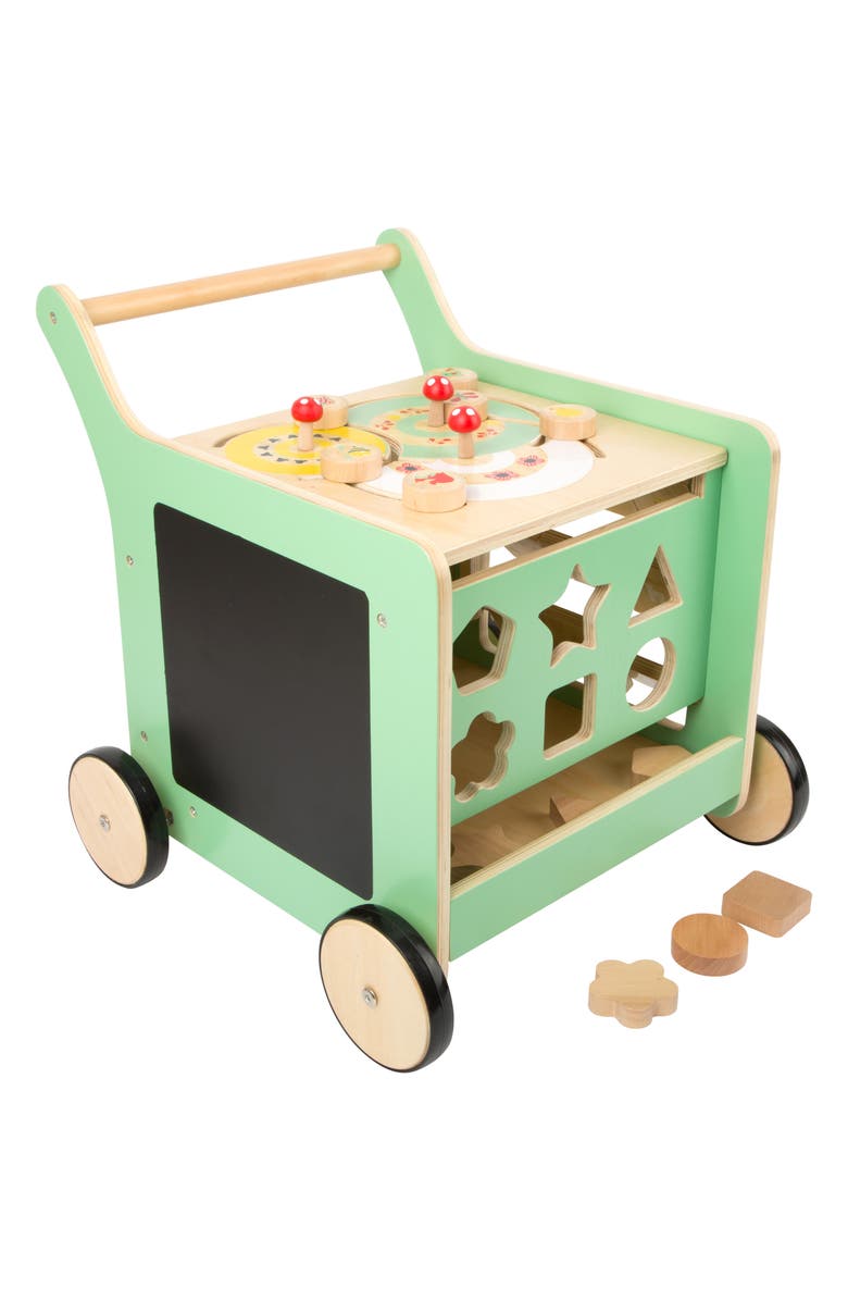 SMALL FOOT Shape Sorter Walker Toy, Main, color, 