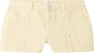 MANGO TEEN Low Rise Stud Denim Shorts