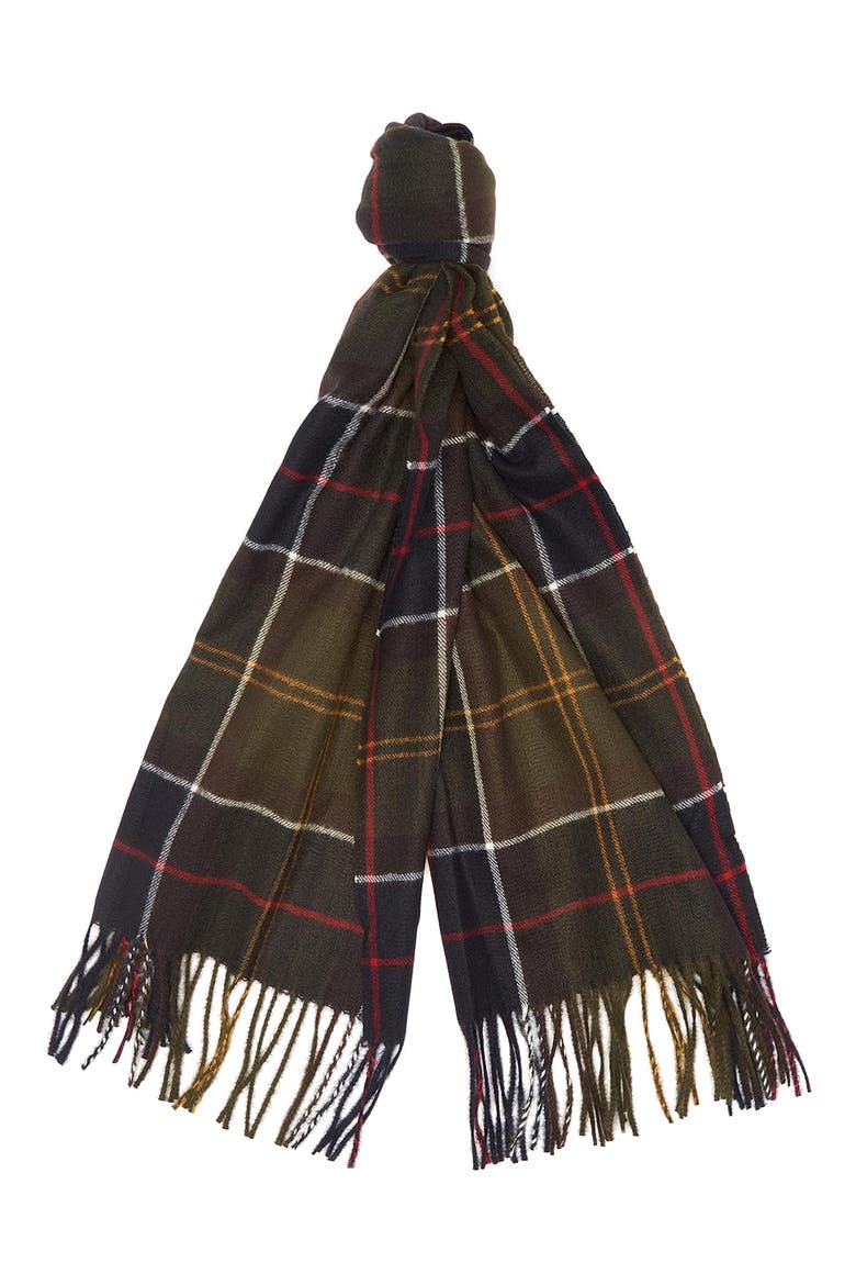 Hailes Plaid Scarf, Alternate, color, CLASSIC TARTAN