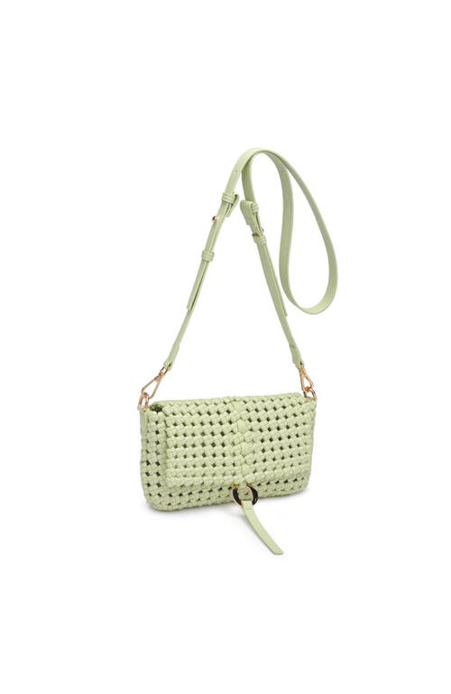 Moda Luxe Camilla Crossbody In Pistachio