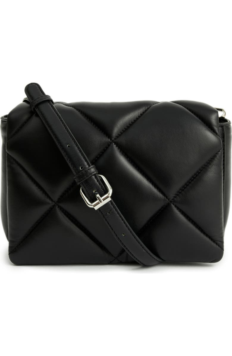 Stand Studio Brynn Quilted Lambskin Leather Shoulder Bag, Main, color,