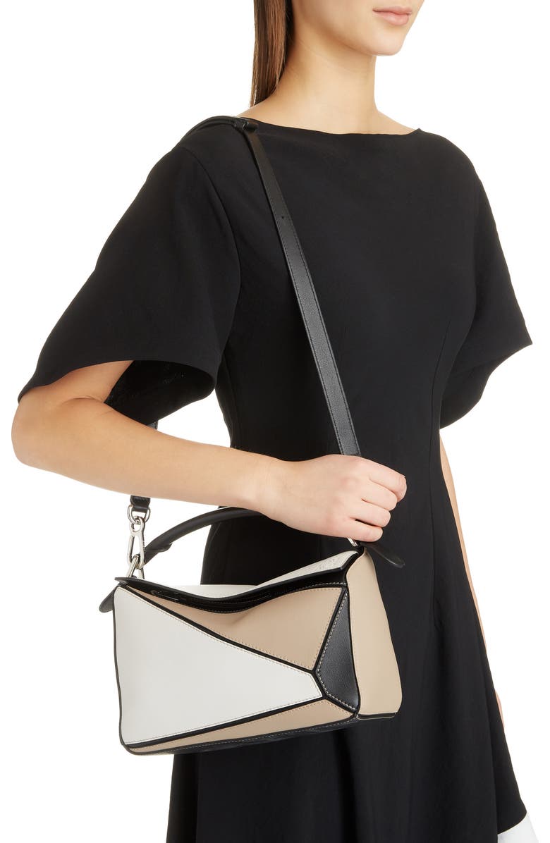 Loewe Puzzle Calfskin Leather Bag, Alternate, color,