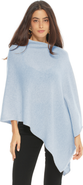 Monticelli Cashmere Pure Cashmere Textured Knit Poncho