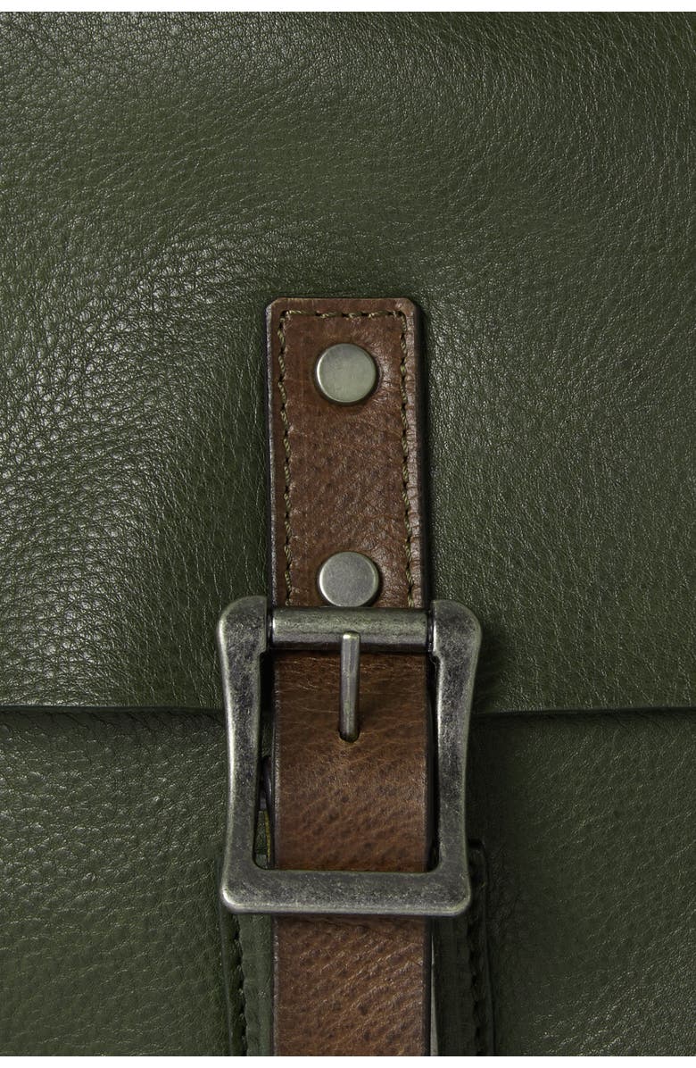 Osprey London The Lorenzo Large Leather Messenger Bag, Alternate, color,