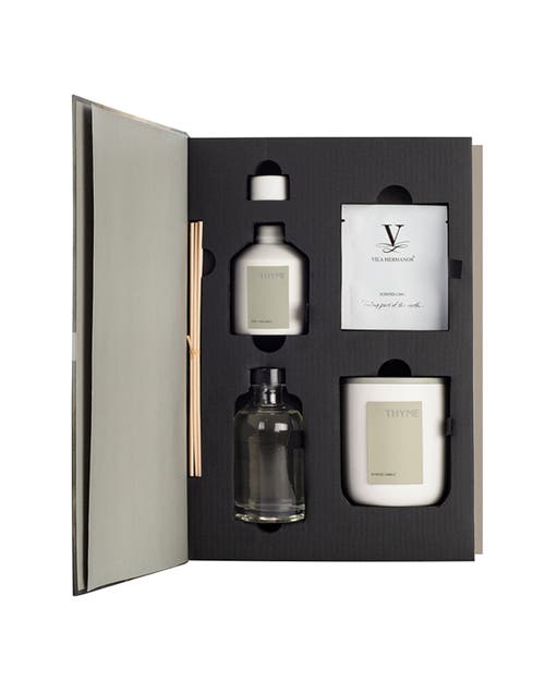 Vila Hermanos Vila Organic Gift Set Candle In Black