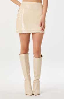 ASTR the Label Sequin Miniskirt