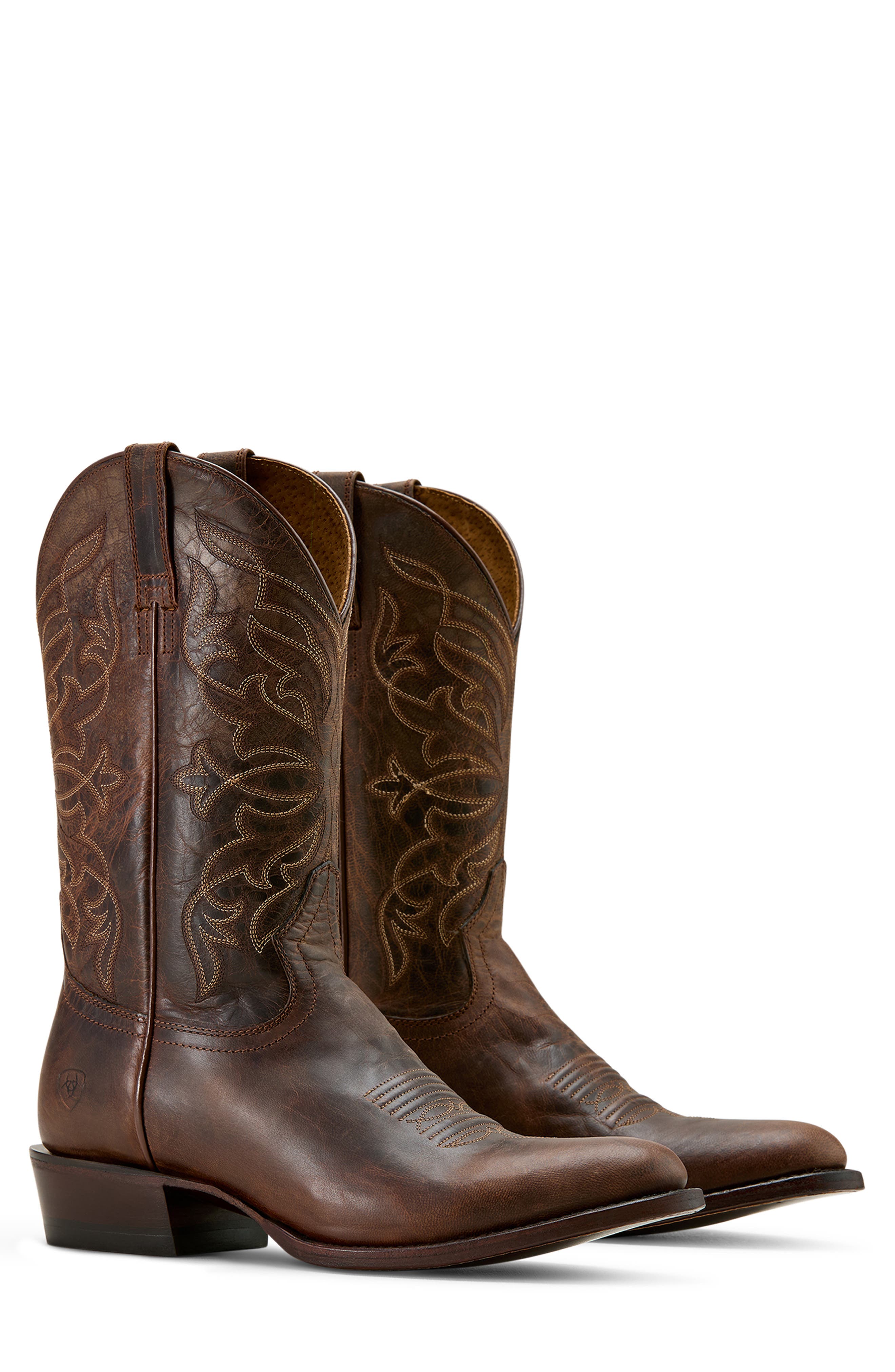 Ariat Maverick Western Boot, Alternate, color, Loco Brown