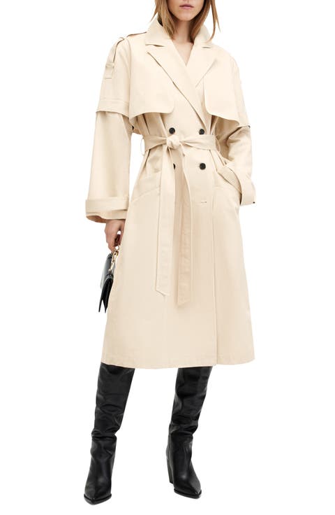 Clyde Double Breasted Trench Coat