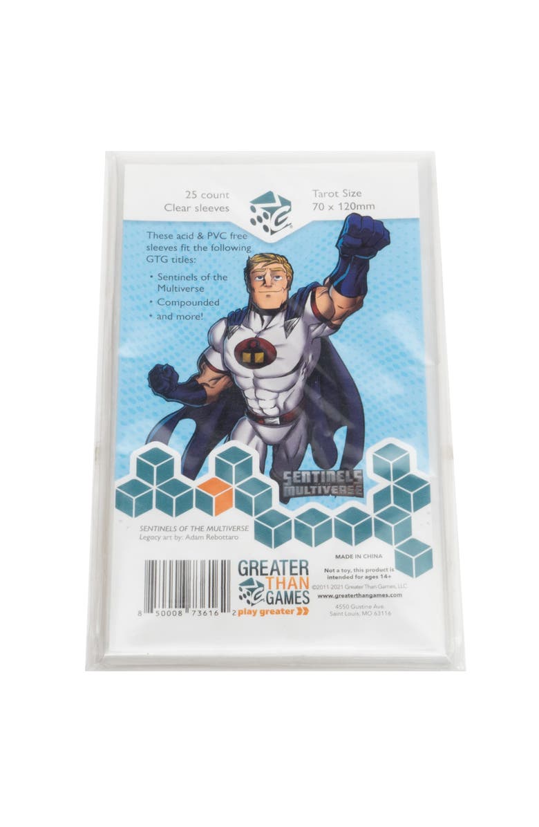 Greater Than Games Tarot Size Card Sleeves, Main, color, Multicolored