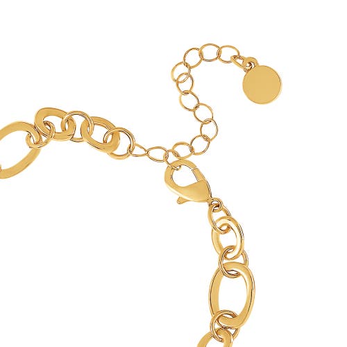 Bcbg Bold Heart Pendant Bracelet In Gold