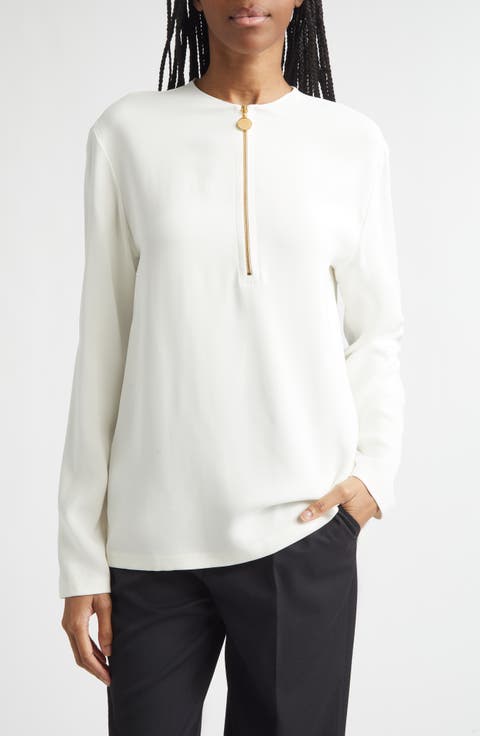 Iconic Zip Detail Top