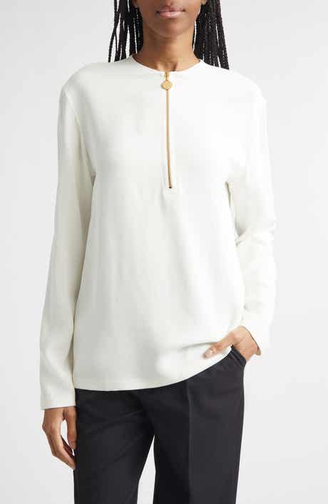 Iconic Zip Detail Top