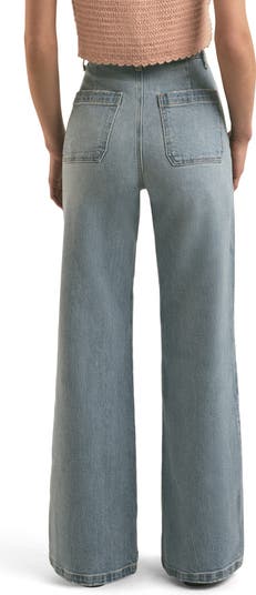 The Mischa Super High Waist Wide Leg Jeans