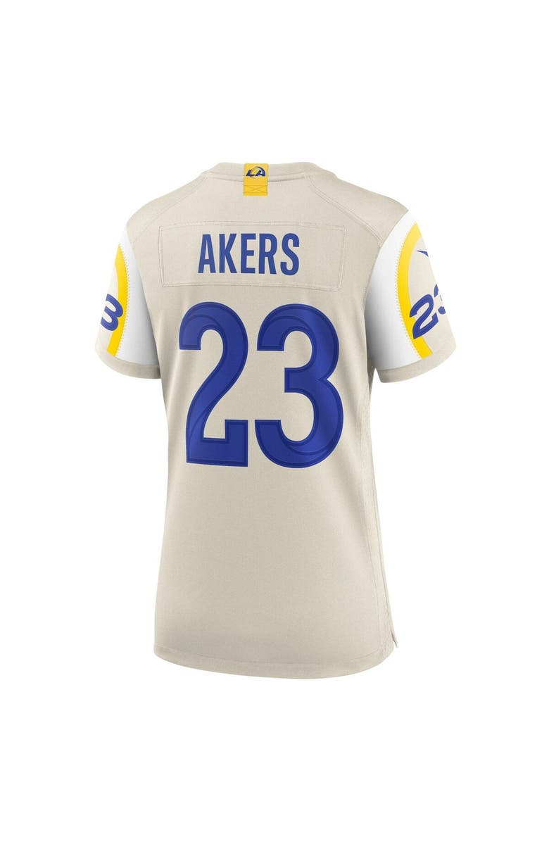 Nike Women's Nike Cam Akers Bone Los Angeles Rams Game Jersey, Alternate, color,