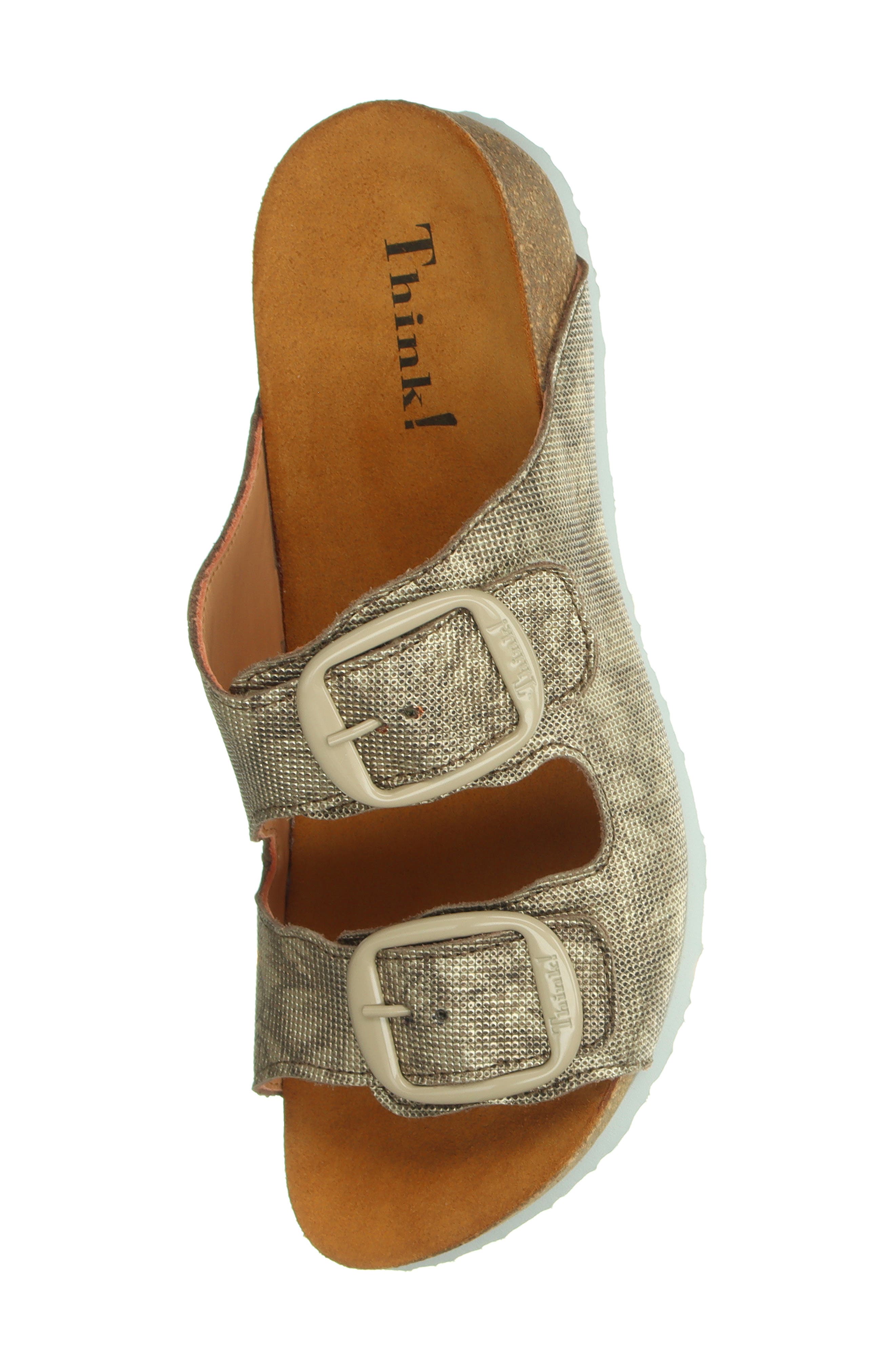 Julie Buckle Sandal, Alternate, color, TAUPE