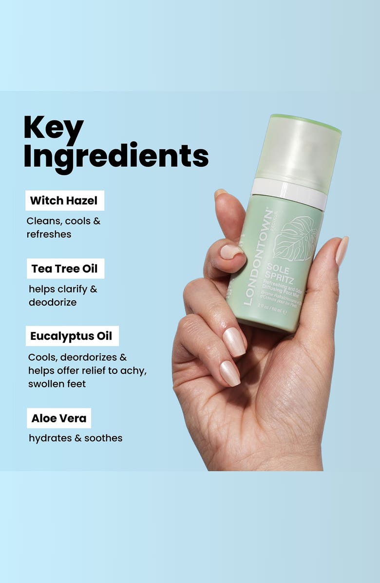 Londontown Sole Spritz Foot Mist, Alternate, color, 