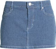 Florence by Mills Pinstripe Denim Miniskirt