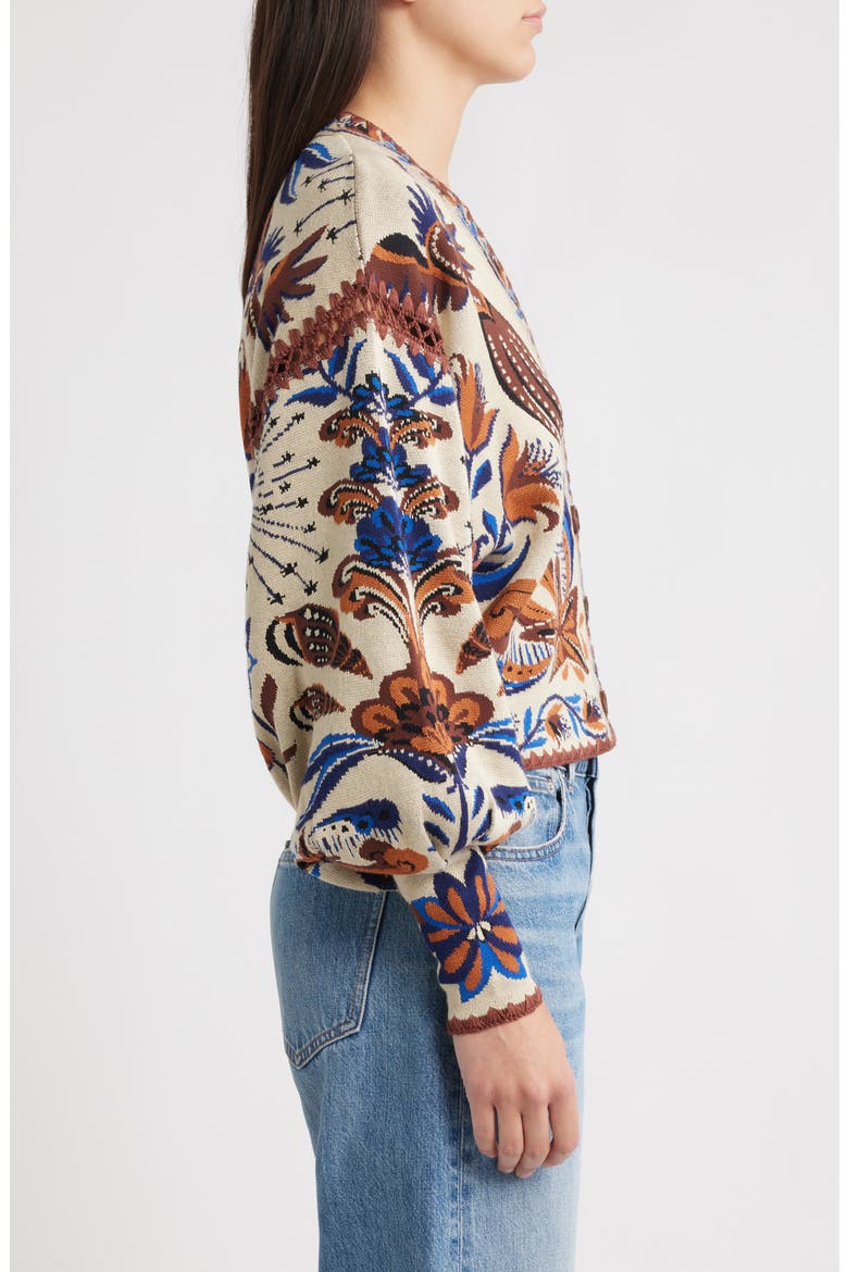 Nature Land Cardigan, Alternate, color, SAND