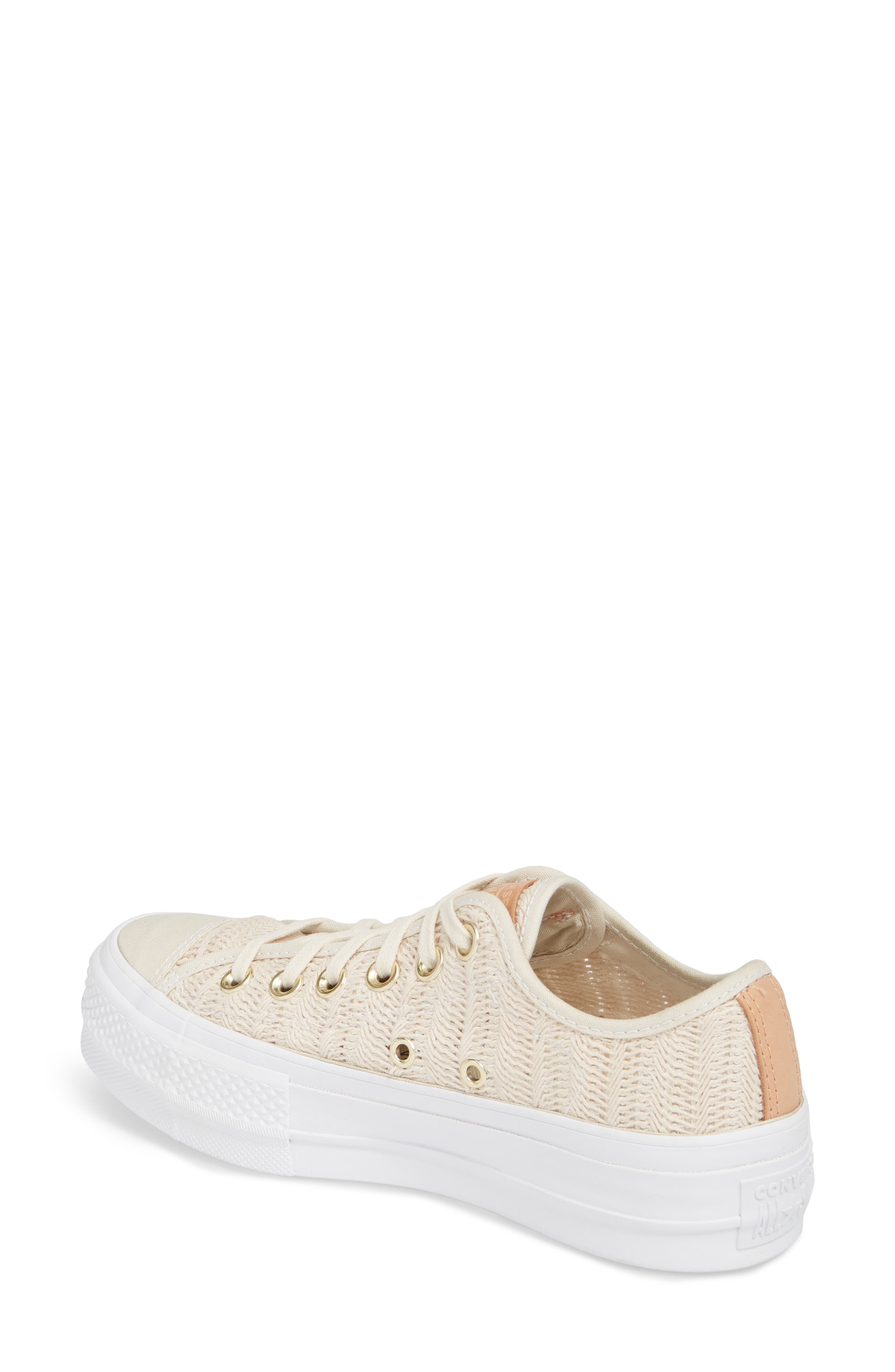 Converse Chuck Taylor<sup>®</sup> All Star<sup>®</sup> Platform Sneaker, Alternate, color, 